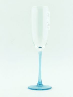 Бокал для шампанского, 190 мл, цвета, ножки голубой, артикул: CC7001270