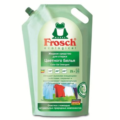 Frosch жидкое средство для стирки для цветного белья, 2л