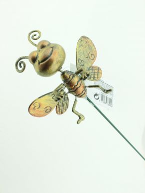 Статуэтка насекомое на металлической палочке в ассортименте, размер: 10x6x67 см, артикул: 557000770