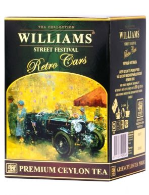 WILLIAMS чай цейлонский отборный зеленый street festival 200г