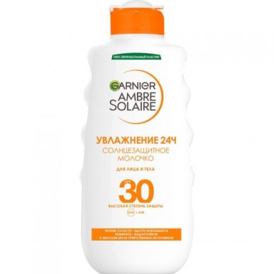 GARNIER Ambre solaire молочко бронз. SPF 30 200мл