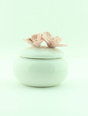 Шкатулка дизайн розовые цветы 9,5*8см DMP18233-2
