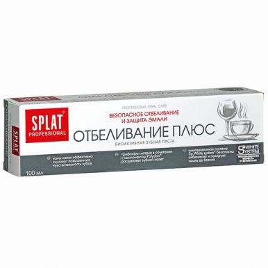 Splat Professional зубная паста White Plus, 100 мл