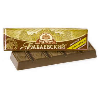 Батончик Бабаевский с шоколадной начинкой, 50 гр