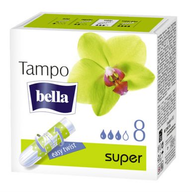 Bella Тампоны без аппликаторов Premium Comfort Super, 8 шт