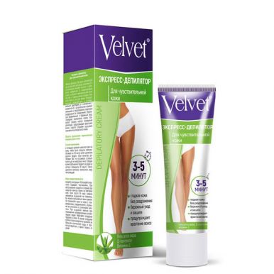 Velvet Экспресс-Депилятор для чувствительной кожи, 100 мл
