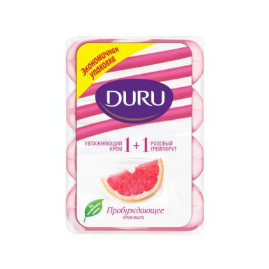 DURU 1+1 мыло Грейпфрут, 4х90 гр