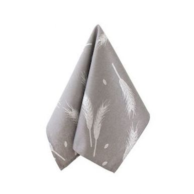 VOTEX полотенце кухонное колоски цв.т.серый 40*60см
