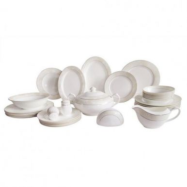 ПКТ15111 Набор столовой посуды из 32 предметов (костяной фарфор)