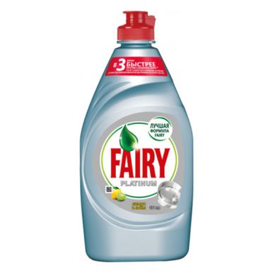 Fairy Platinum средство для мытья посуды, 430 мл м Лимон и лайм, 480 мл
