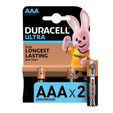 Duracell Ultrapower Батарейки AAA, 2 шт