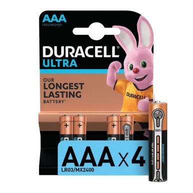 Duracell Ultrapower Батарейки AAA, 4 шт