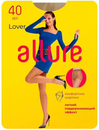 ALLURE колготки женские lover 40 caramello р.4