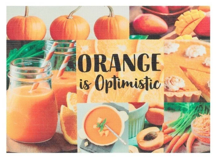 Салфетка на стол orange is optimistic 29*40см 3906121