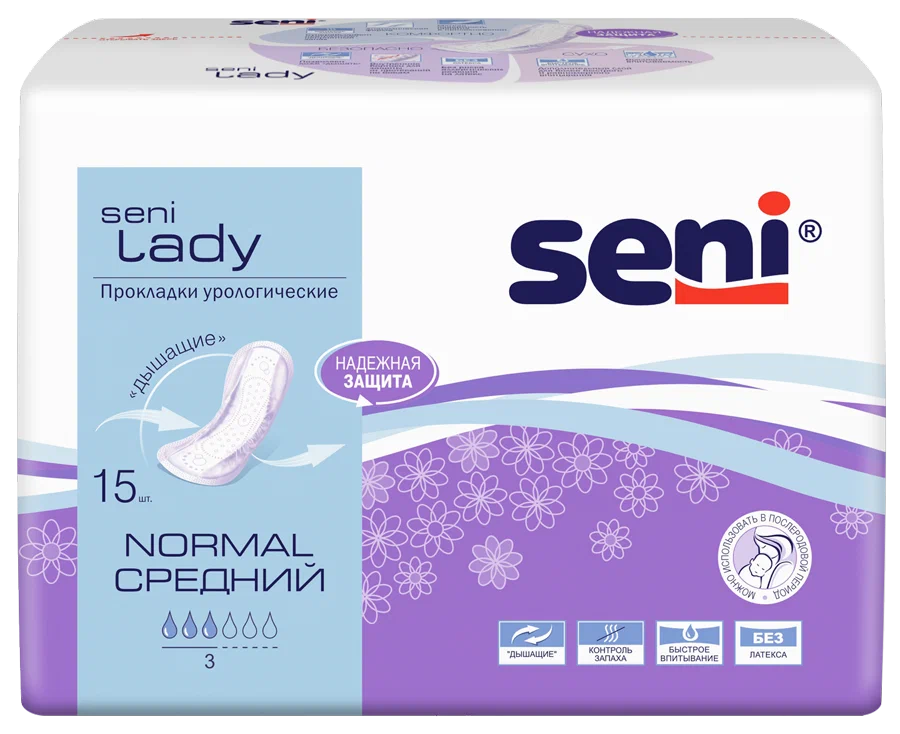 BELLA Seni lady прокладки урологические normal 15шт