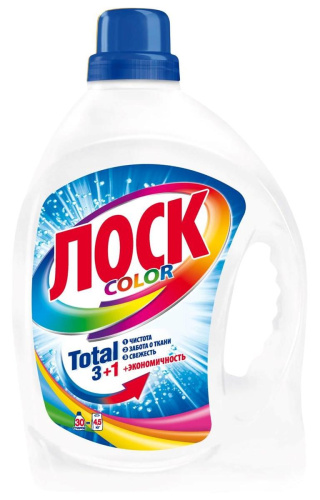 ЛОСК гель д/стирки колор 1950мл
