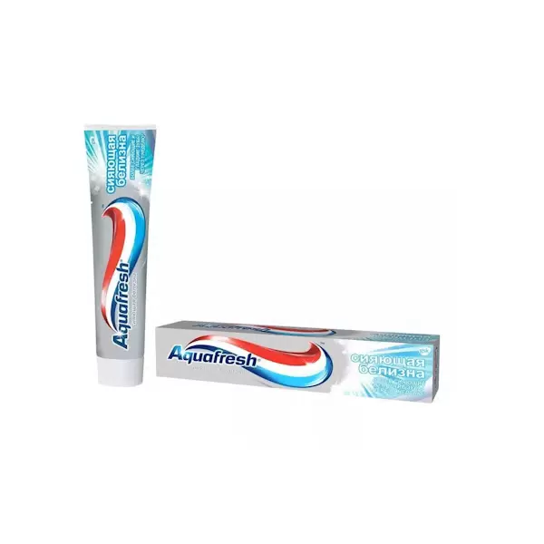 AQUAFRESH паста зубная сияющая белизна 75мл