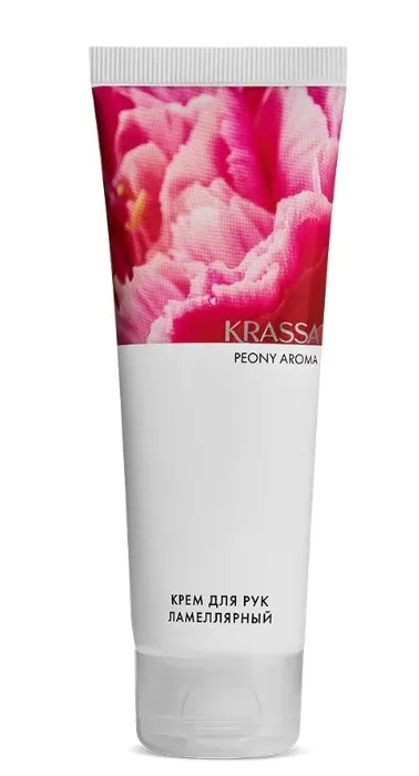 KRASSA AROMA крем д/рук пион увлажнение 75мл