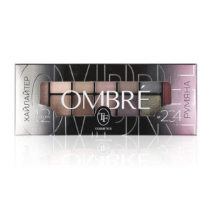 TRIUMPH набор д/макияжа ombre хайлайтер,румяна,тени т.204