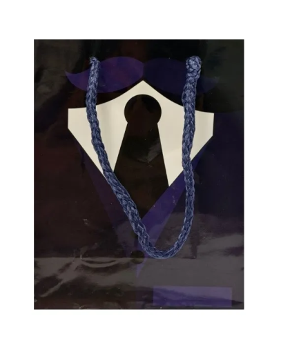 Пакет подарочный 12*15*6см костюм 6582732 (10)