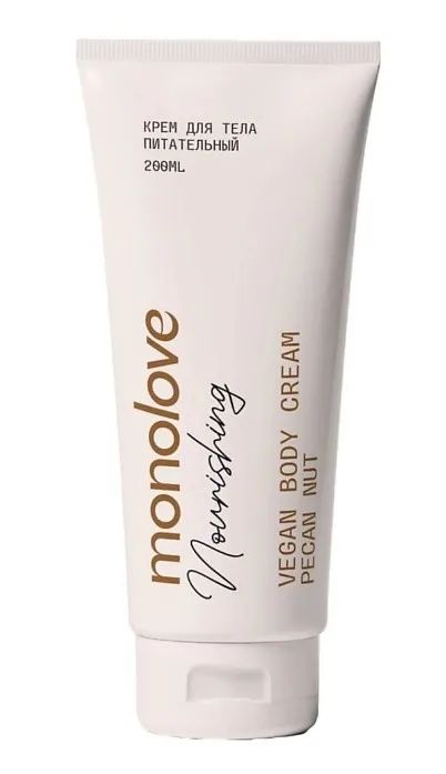 MONOLOVE крем д/тела питательный vegan pecan nut 200мл