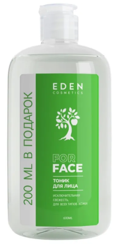 EDEN тоник д/лица исключительная свежесть 600мл
