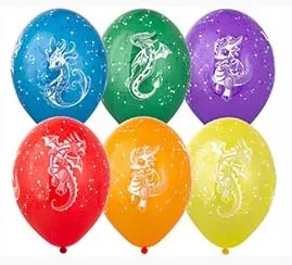 ВЕСЕЛАЯ ЗАТЕЯ шар воздушный дракончик 1103-2971/25