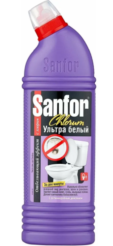 SANFOR гель д/ванны и туалета chlorium 750г