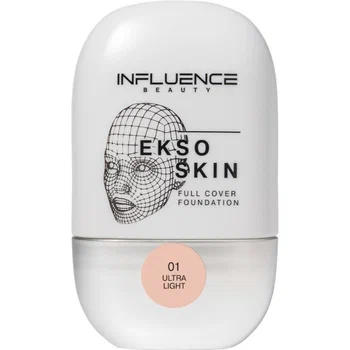 INFLUENCE BEAUTY основа тональная с высокой степенью покрытия ekso skin т.01