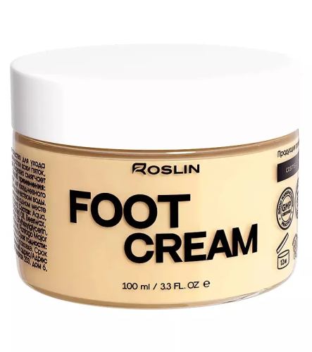 ROSLIN крем воск д/ног салонный уход с маслом кокоса 100мл