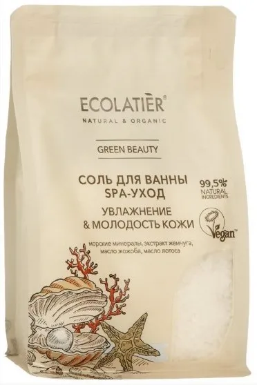 ECOLATIER Оrganic соль д/ванны spa-уход 600г
