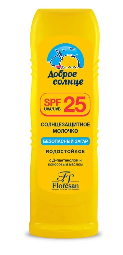 ФЛОРЕСАН молочко защитное д/загара SPF25 125мл Ф-108
