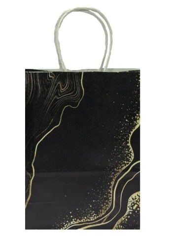 Пакет подарочный бумажный Абстракция 21*15*8см EL231106326