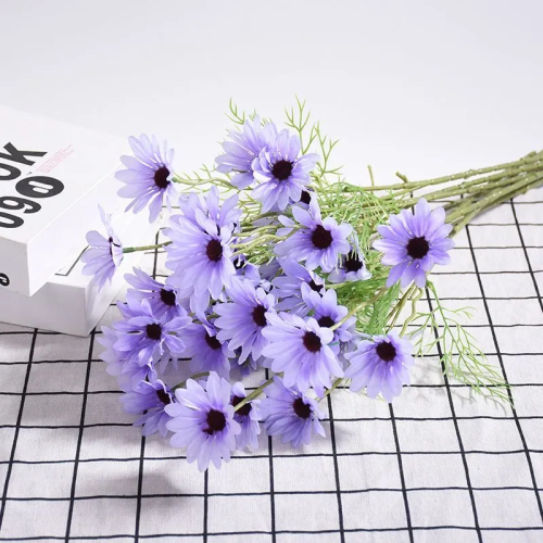 Цветок искусственный гелиптерум 30*16см 10922-9544