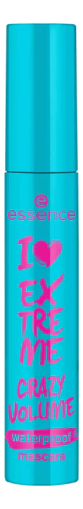 ESSENCE тушь д/ресниц с эффектом супер объема водостойкая I love extreme crazy volume waterproof ma