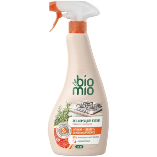 BIOMIO Eco-friendly эко-спрей д/кухни 500мл