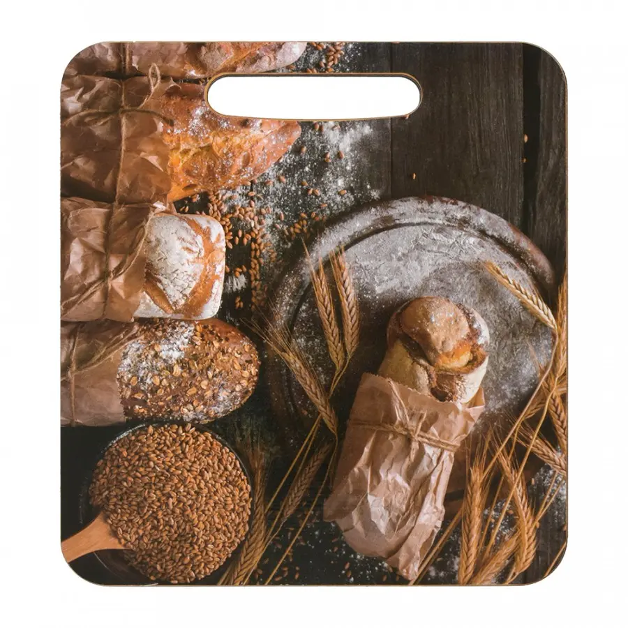 MARMITON доска разделочная багет деревянная 21*19,5*0,6 см