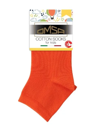 OMSA носки детские гладь укороченный 21C02 orange р.31-34
