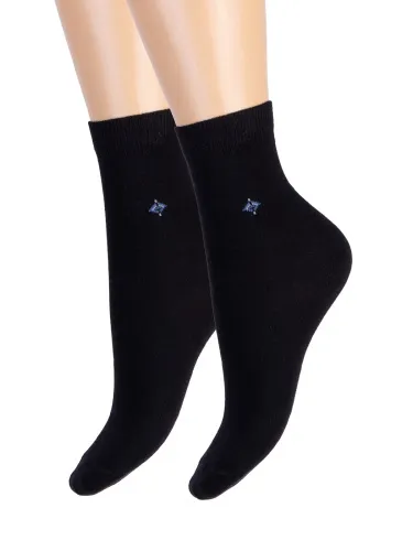 Носки детские С2103 черный р.20-22