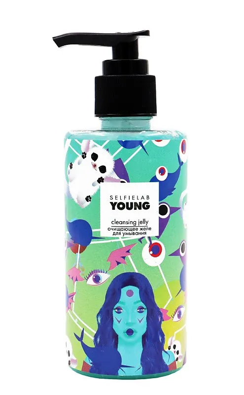 SELFIELAB YOUNG желе д/умывания очищающее 200мл