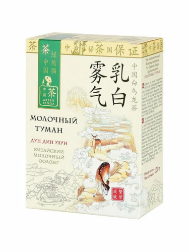 GREEN PANDA чай крупнолистовой оолонг молочный туман 100г