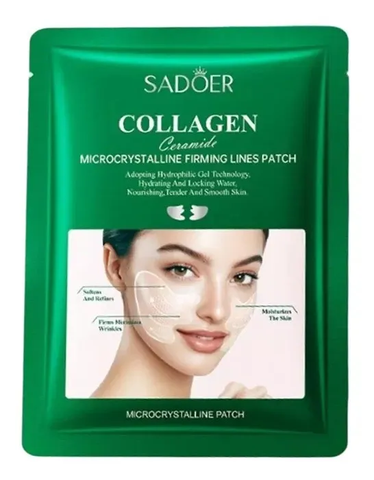 SADOER патчи д/лица с коллагеном и церамидами укрепляющие 1 пара