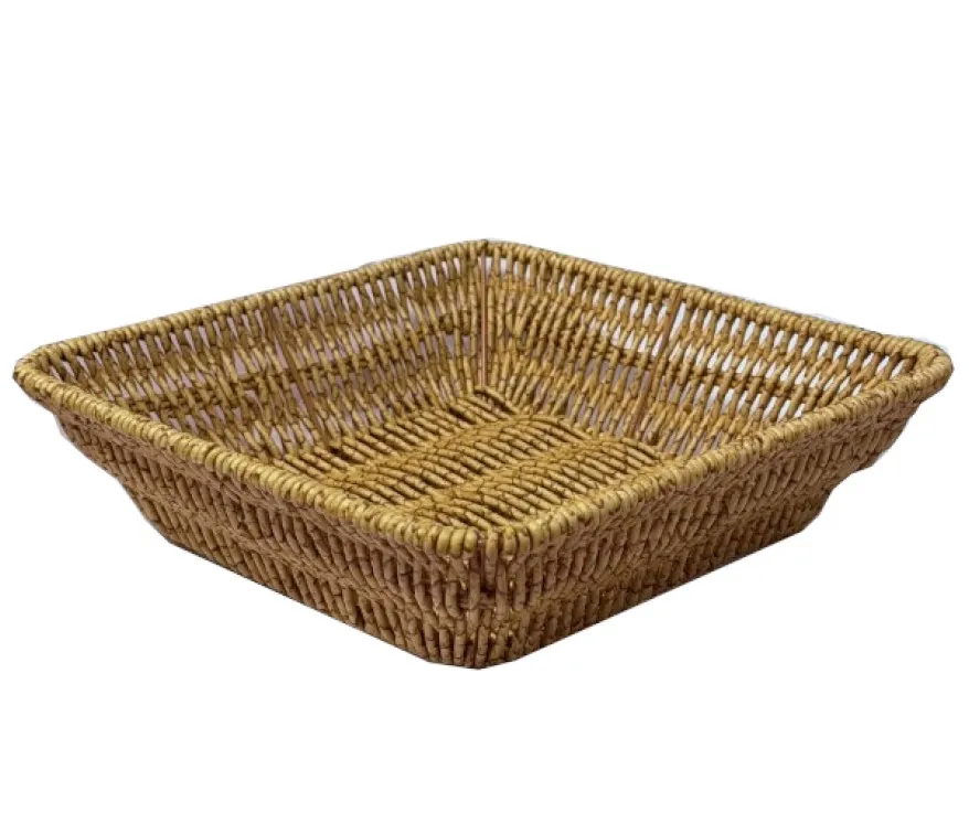 Корзинка плетеная 20*20*6.5см ED25268