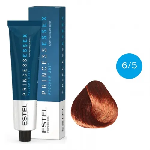 ESTEL PRINCESS ESSEX крем-краска д/волос т.6/5 т.русый красный