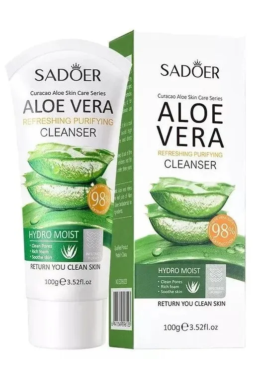 SADOER пенка д/умывания алоэ вера 100г