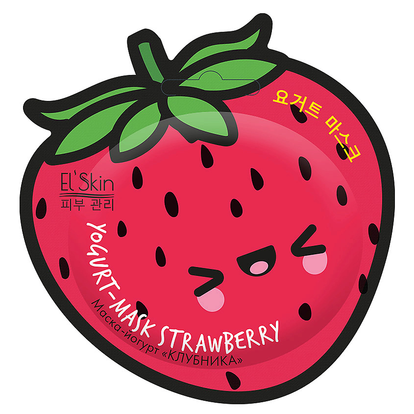 ELSKIN маска-йогурт д/лица клубника 10г