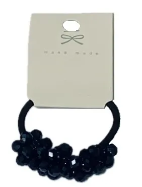 Резинка д/волос нейлон, бусины 5см 1шт ED25527