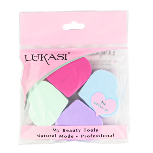 Набор спонжей для нанесения макияжа 6шт круглые EL231106107