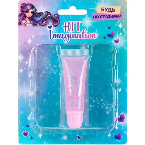 HIT IMAGINATION косметика детская будь неотразима блеск д/губ ZR-56G