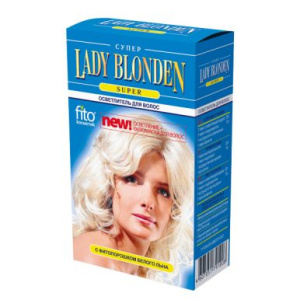 ФИТОКОСМЕТИК осветлитель д/волос lady blonden super